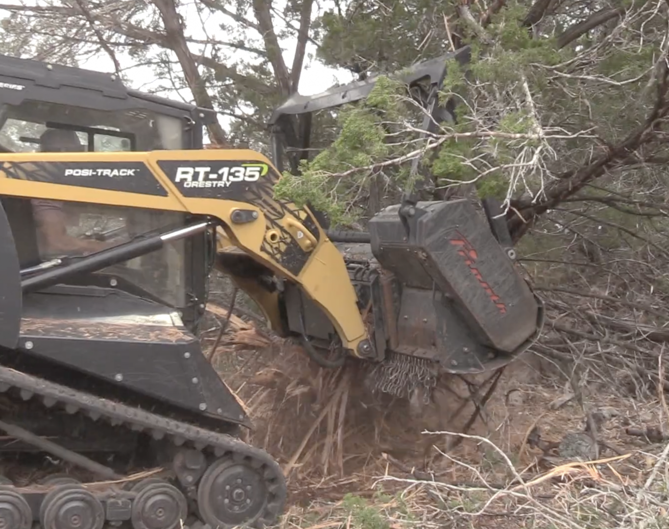 Residential land clearing in San Marcos, TX for new builds